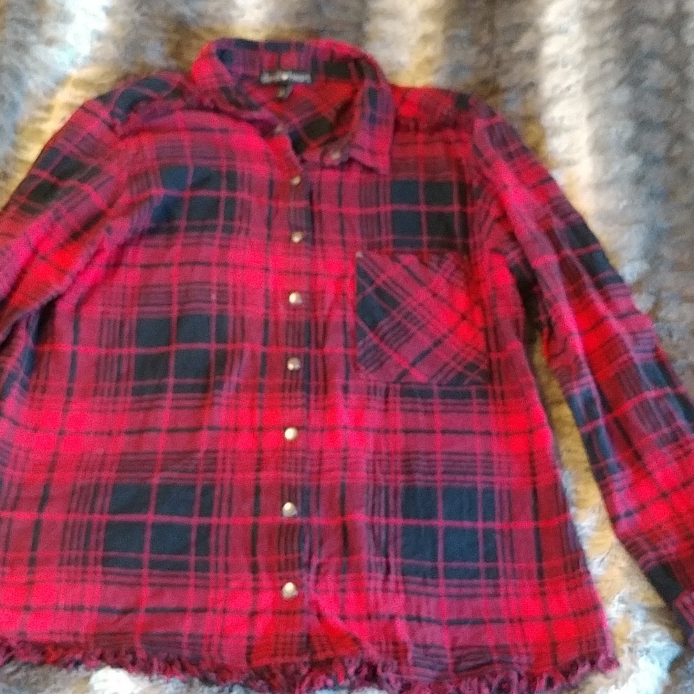 Button up winter shirt so stylish and cute